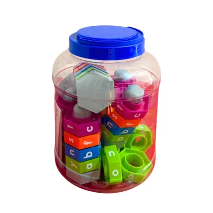 Juego de Letras con Tornillos - Lectoescritura Manipulativa y Terapia de Manos