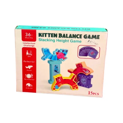 Juego de Equilibrio con Gatos - Coordinación Visomotora y Estrategia Espacial