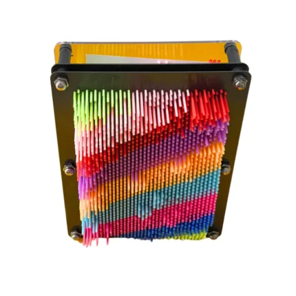 Figura sensorial 3D con texturas y relieves, ideal para integración sensorial, exploración táctil y regulación emocional en niños con TEA o trastornos del procesamiento sensorial