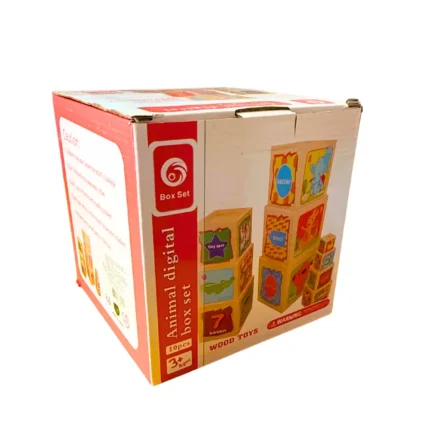 Set torre apilable infantil de piezas de colores, ideal para desarrollar equilibrio, coordinación ojo-mano y tolerancia a la frustración en niños con TEA, TDAH o dificultades motoras