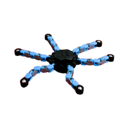 Spinner sensorial de colores giratorio, ideal para canalizar ansiedad, mejorar concentración y regular el sistema nervioso en niños con TEA, TDAH o hipersensibilidad sensorial